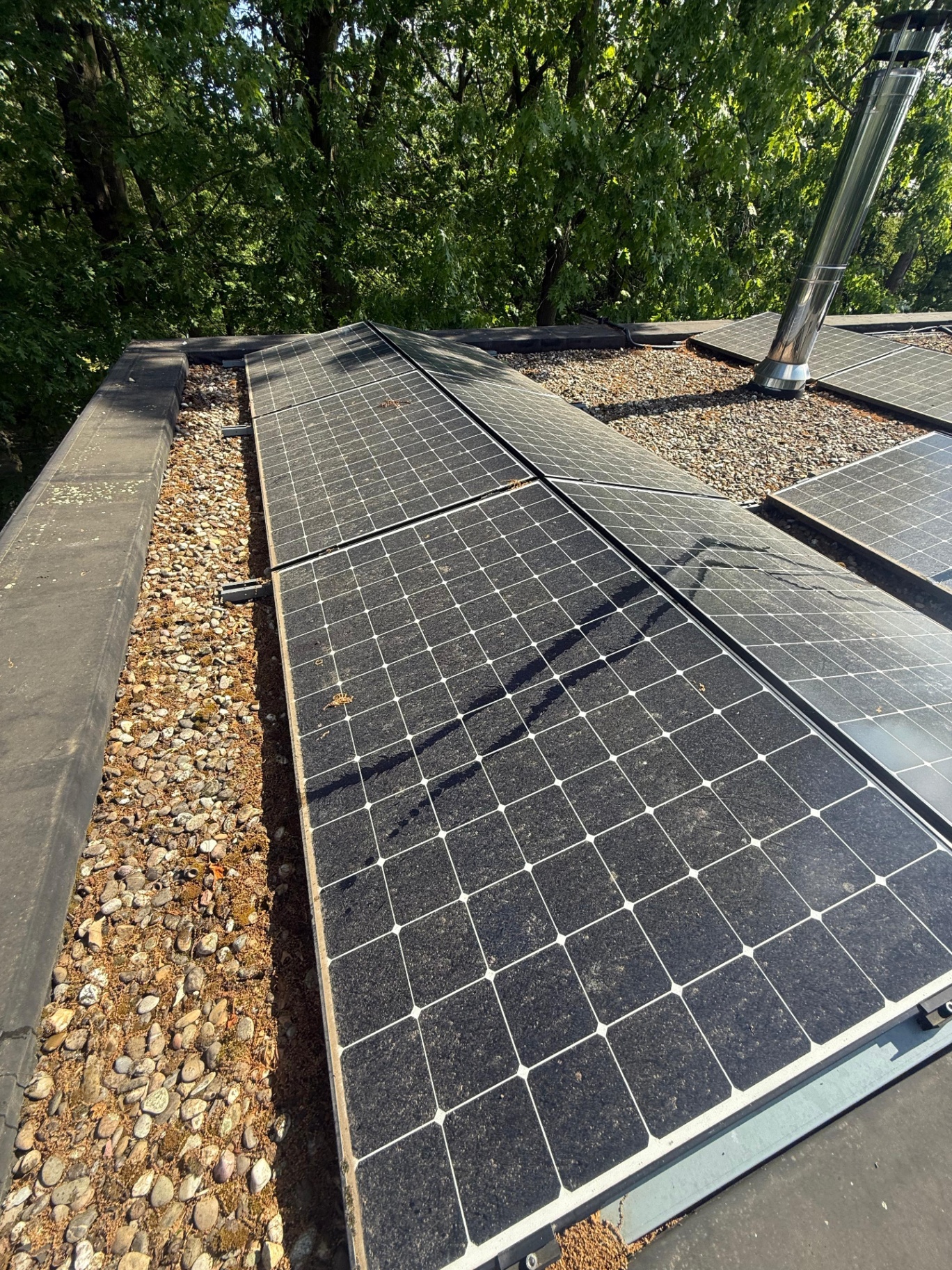 Zonnepanelen reinigen — Voor